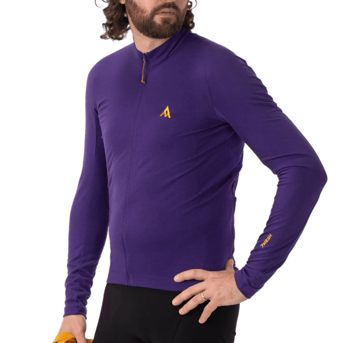 Ashlu - Herren Merino-Trikot, langarm - Prince