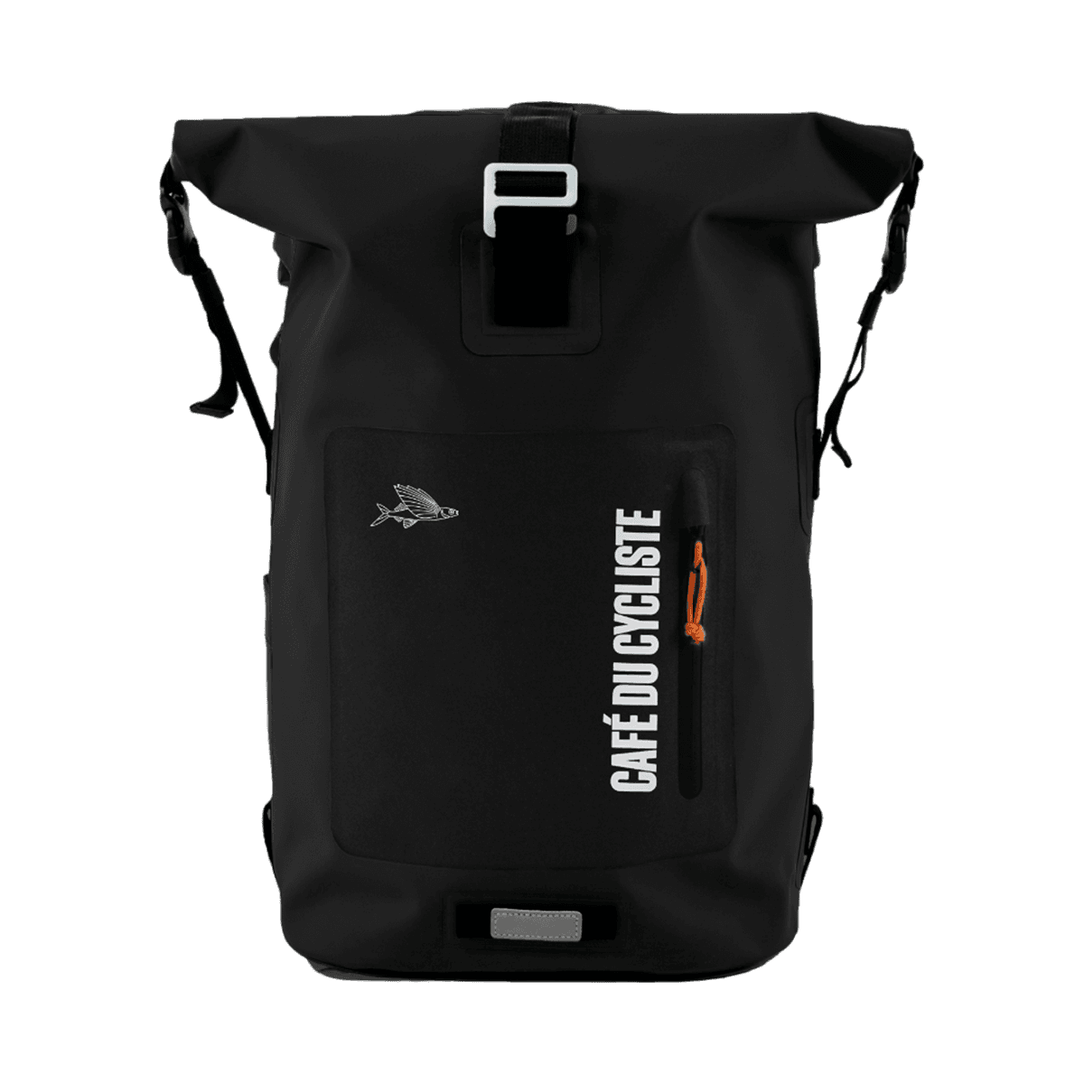 Rucksack - Flying Fish wasserfest - BLACK