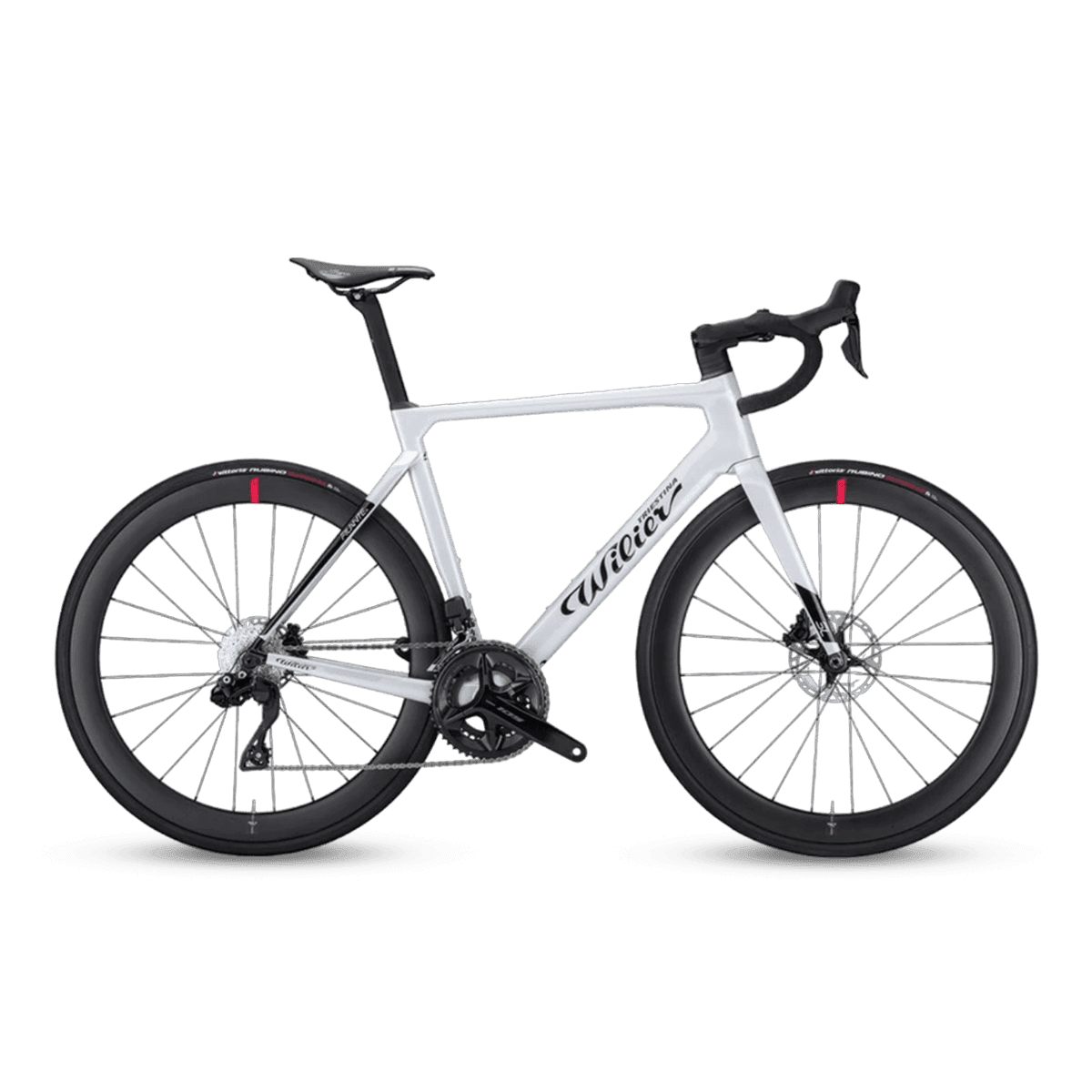 Filante SL 105 DI2 NDR50 KC Aero-Rennrad - Silber/Schwarz