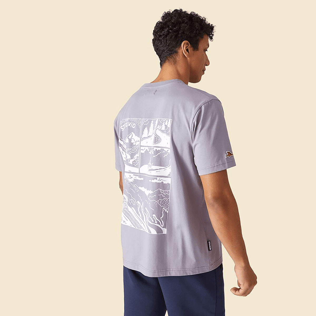 COL STELVIO T-Shirt - Storm