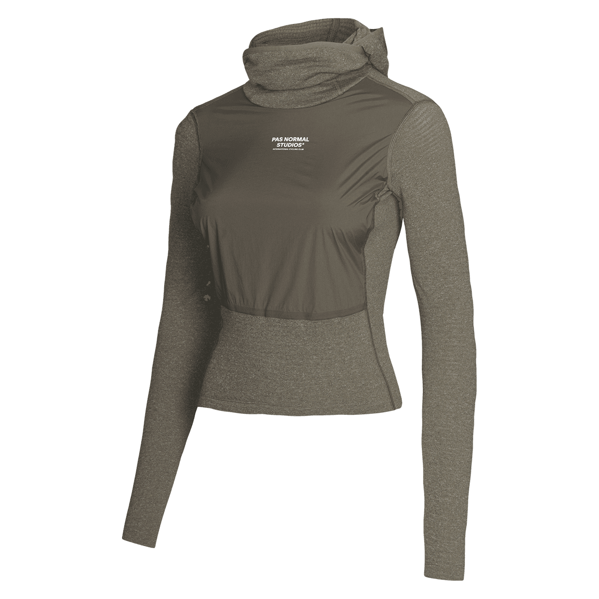 Women´s Thermal Hooded Windproof Base Layer - Unterhemd - Dark Stone