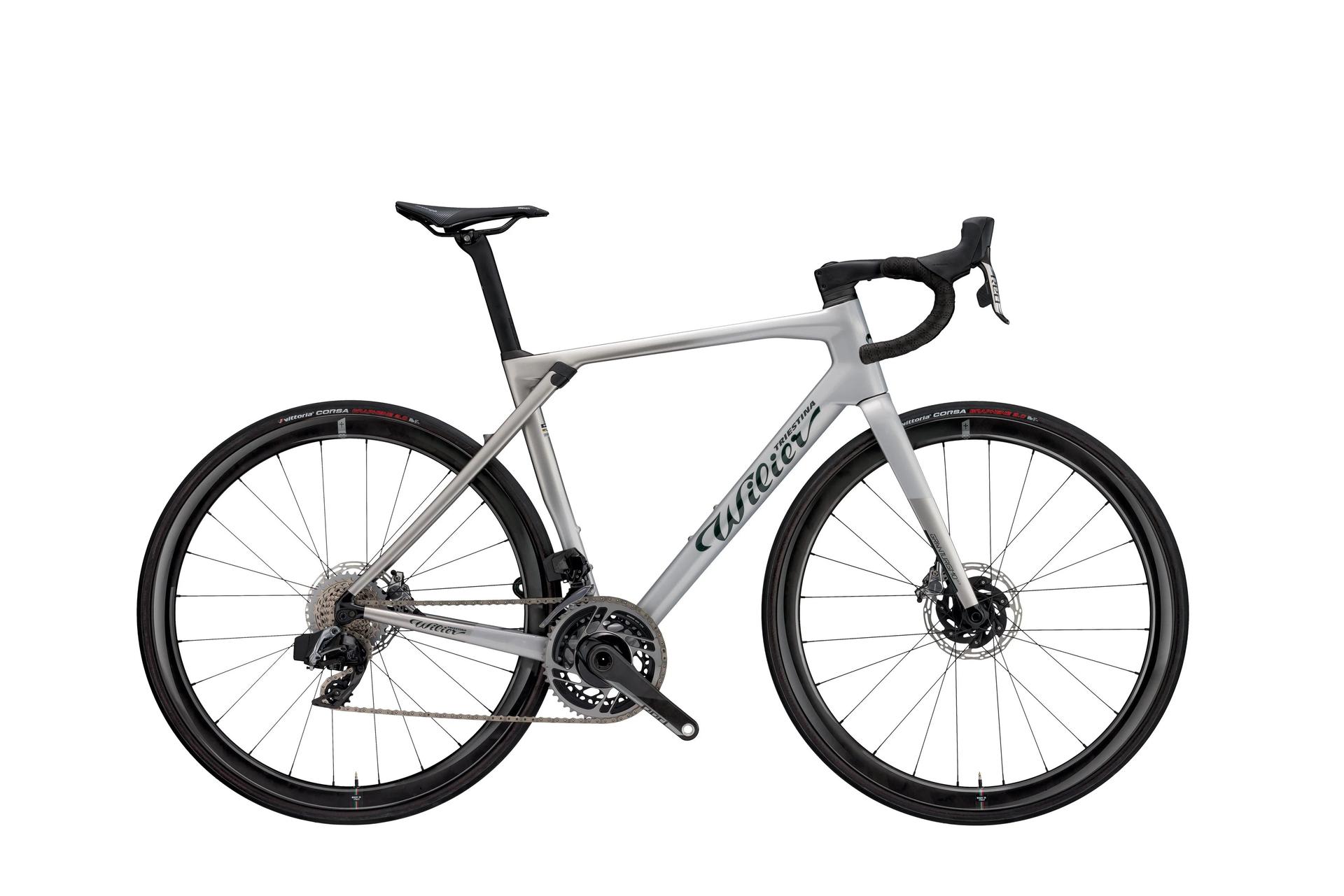 Grantourismo Ultegra Di2 SLR38 Straßen-Rennrad - Silber