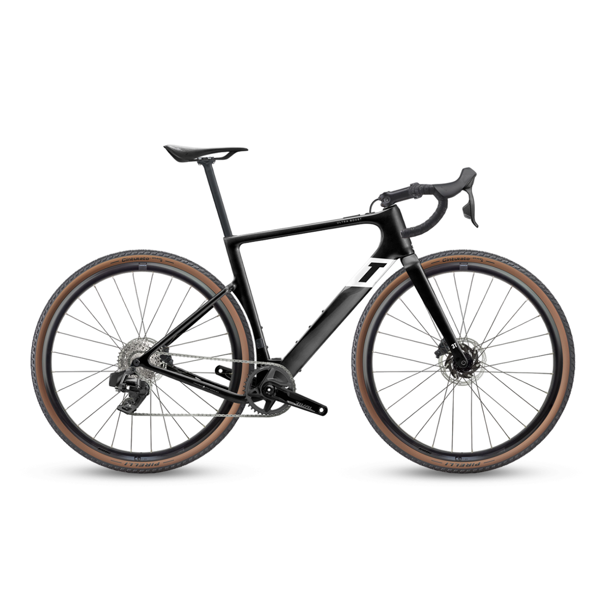 Ultra Boost 700c e-Bike - Schwarz|Weiß