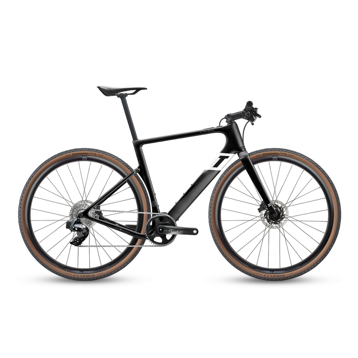  Ultra Boost Urban 700c e-Bike - Schwarz|Weiß