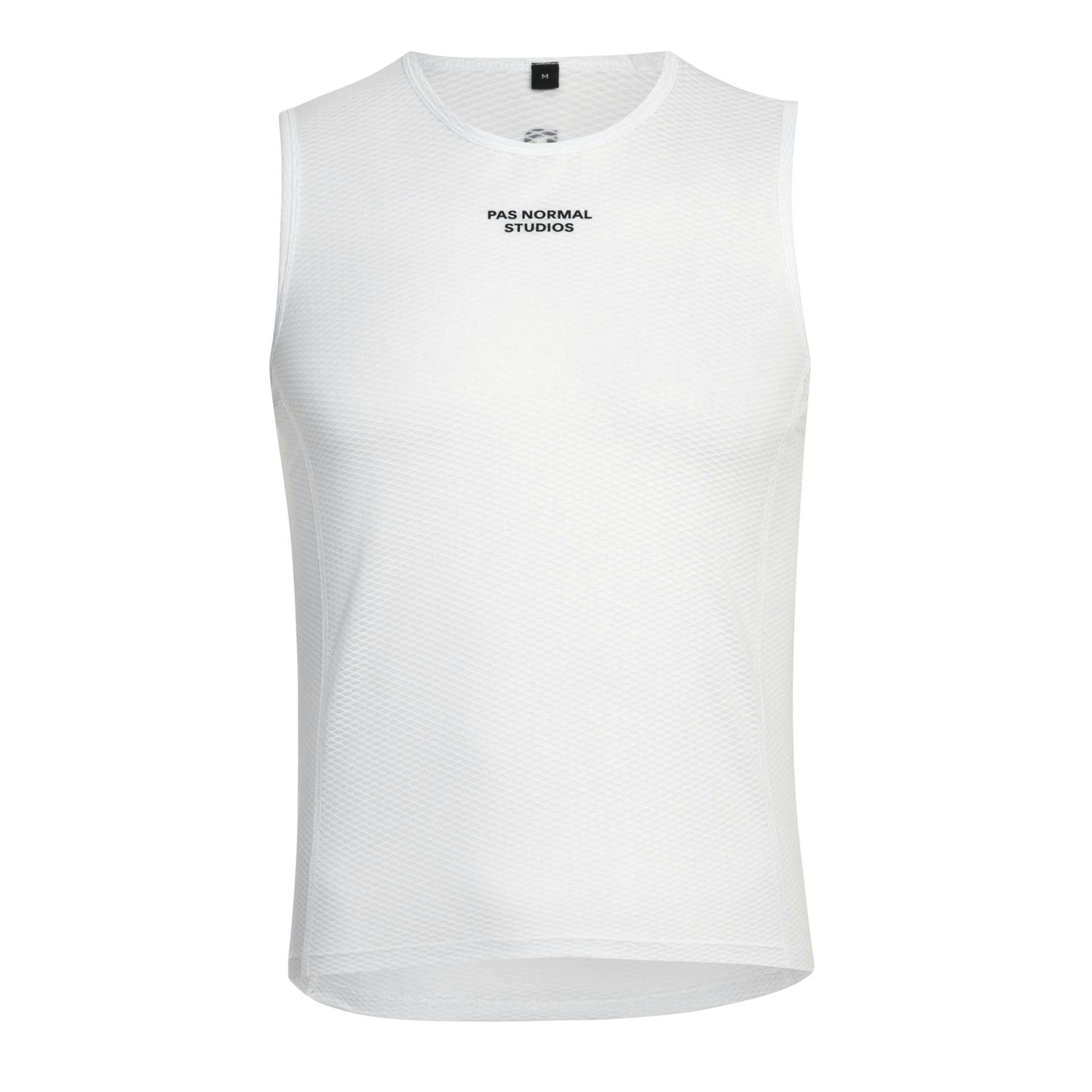 Sleeveless Base Layer - Undershirt - White