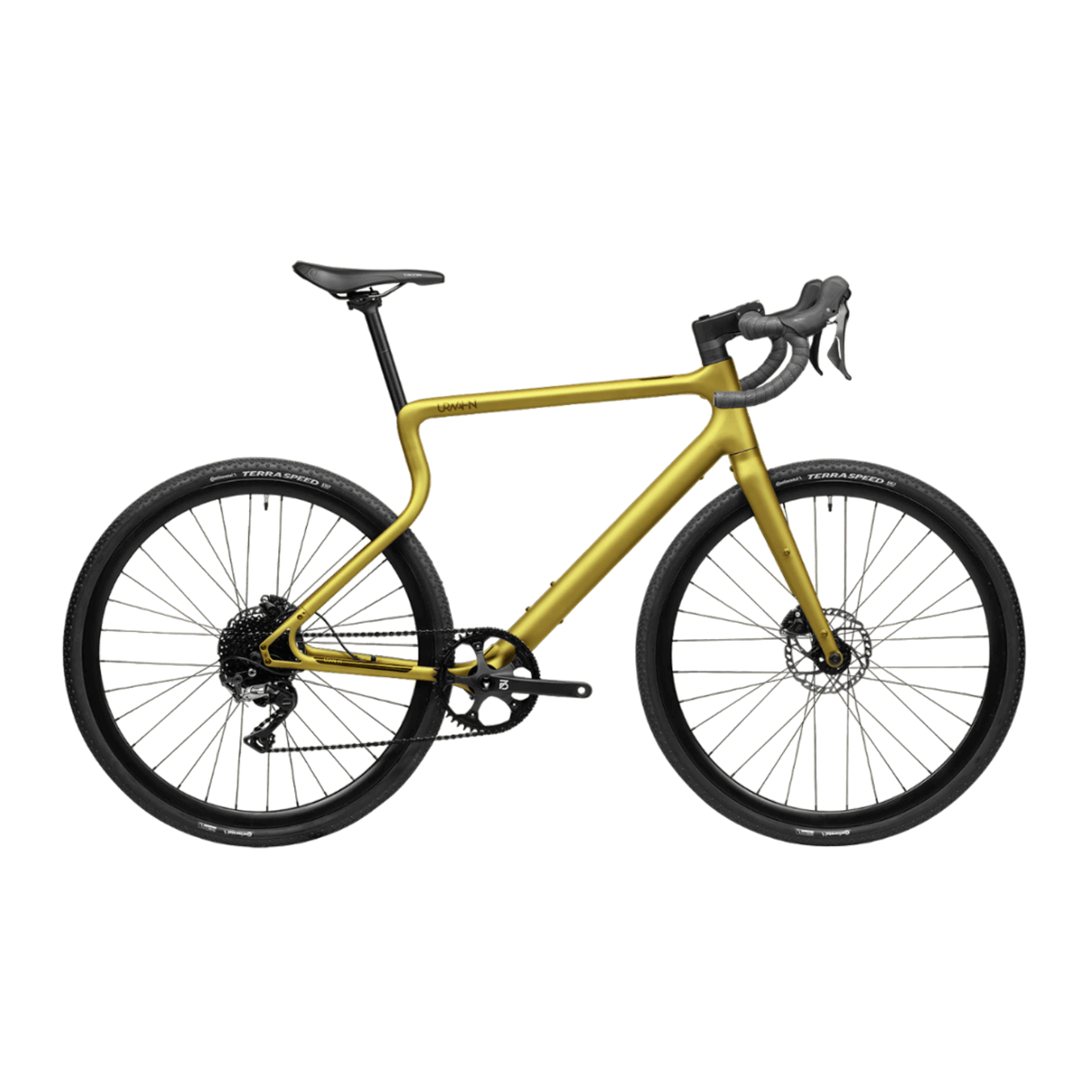 Waldwiesel Gravel Bike - Gold - No Light