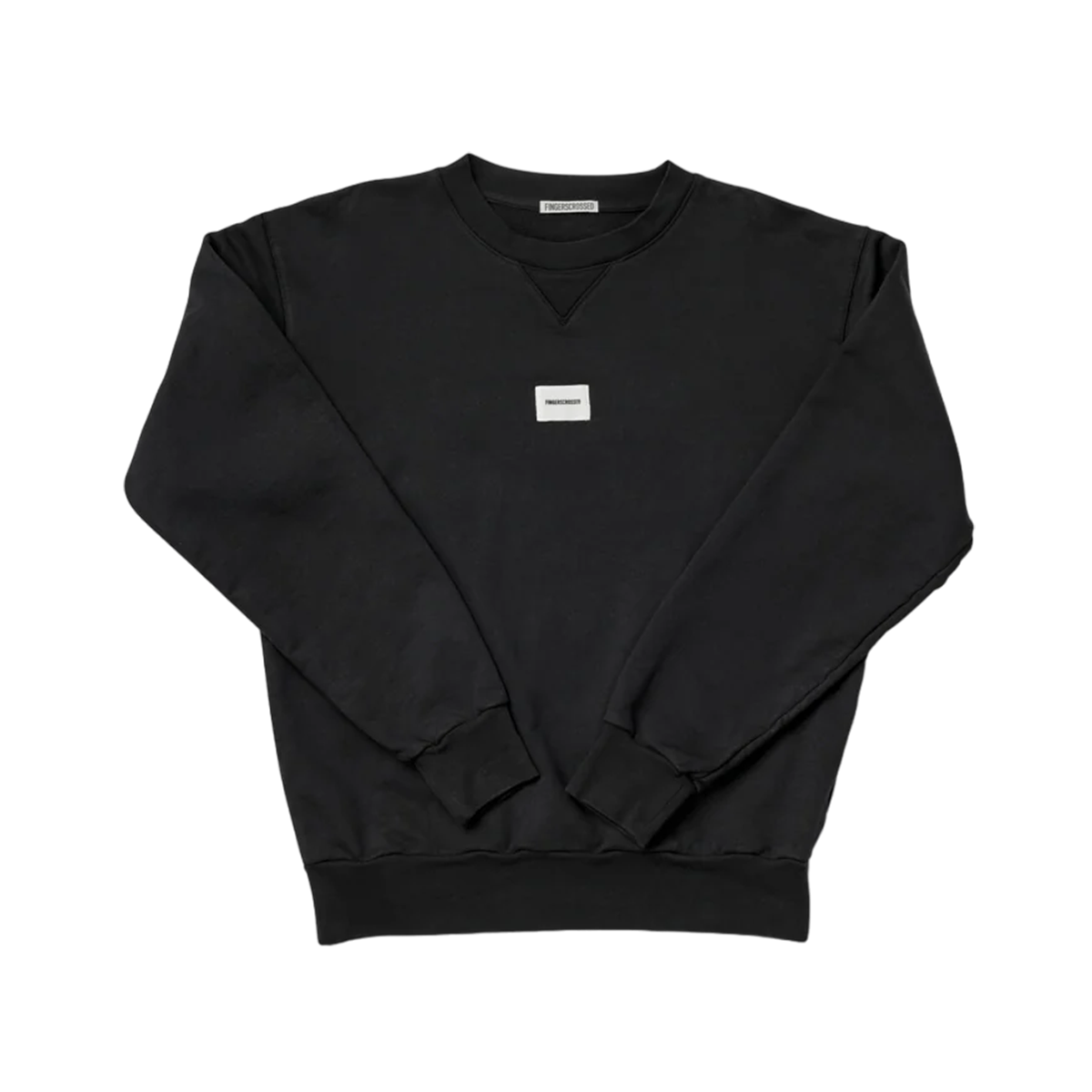 CREW NECK CLASSIC LOGO Sweatshirt - Black

